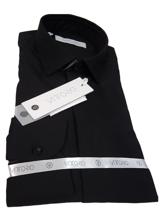 Vittorio Artist Shirt Black