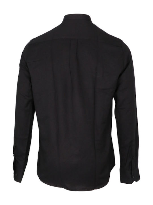 Dash&Dot Men's Shirt Long Sleeve Black