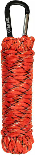 Gear Aid Paracord Rope with Length 9m Black Red