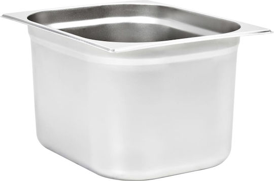 vidaXL Σκεύος Gastronorm Ανοξείδωτο GN1/2 με Βάθος 20mm