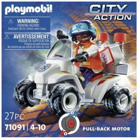 Playmobil City Action Medical Quad for 4-10 years old