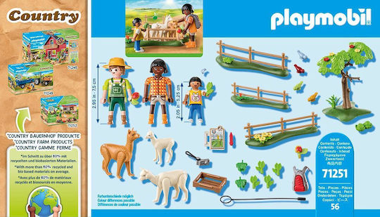 Playmobil Country Alpaca Hike for 4-10 years old