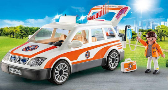 Playmobil Stadtleben Rettungsfahrzeug für 4-10 Jahre