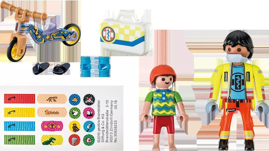 Playmobil Stadtleben Rettungssanitäter und Kind für 4-10 Jahre