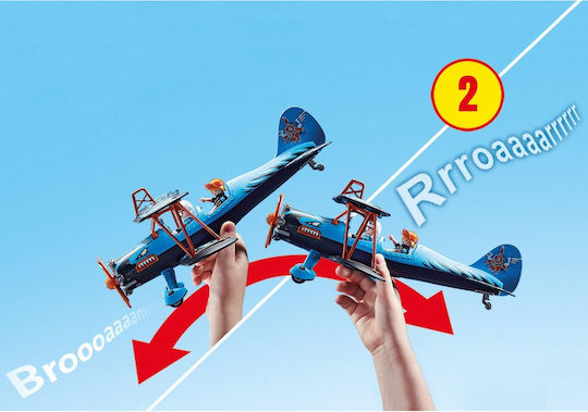Playmobil Stunt Show Phoenix Biplane για 5-12 ετών