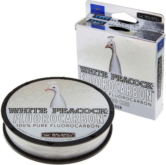 Balsax Πετονιά Ψαρέματος Fluorocarbon Λευκή 100m / 0.3mm / 8.17kg