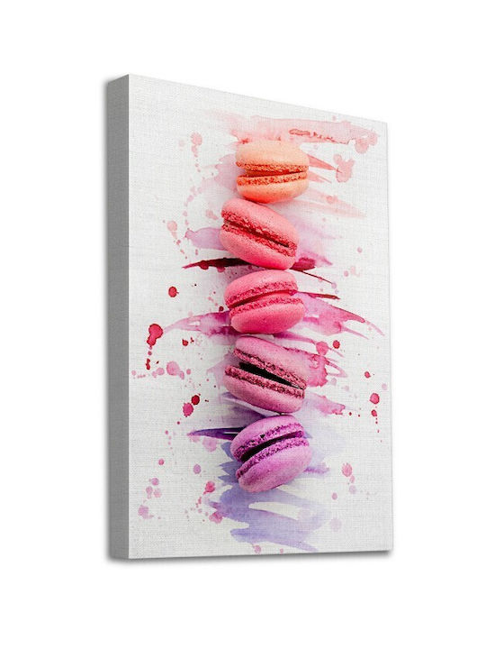 Walls Colorful Macarons Canvas Painting 40x50cm