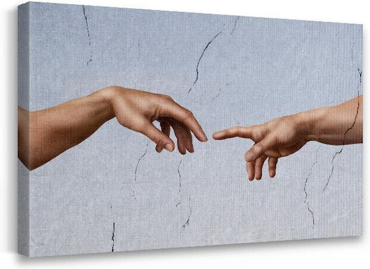 Walls Η Δημιουργία Του Αδάμ σε Καμβά