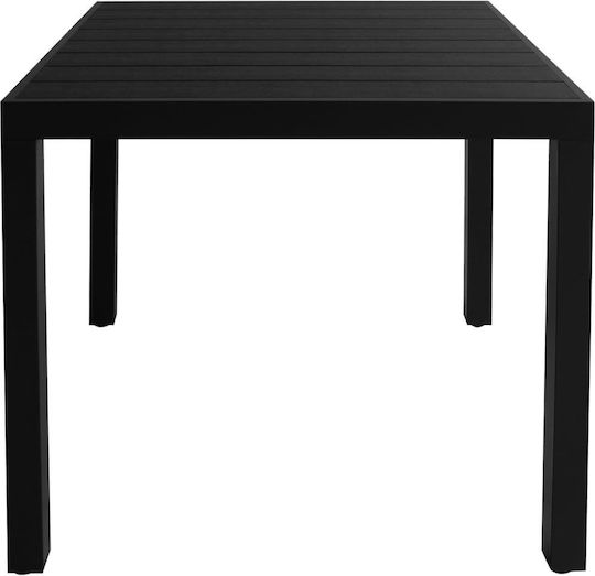 Garten- und Outdoor-Möbelsets für kleinen Raum 3 Stück Schwarz