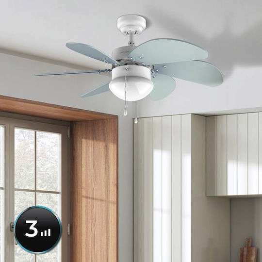 Cecotec EnergySilence Aero 3600 Vision Таванен Вентилатор 92см с Осветление Vision Sky