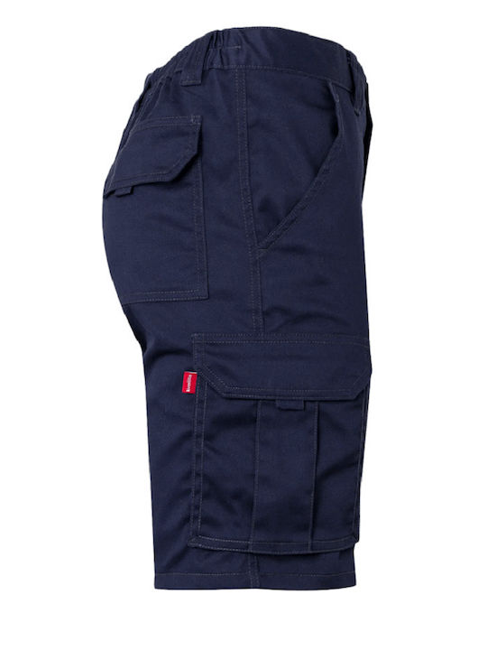 Velilla Βερμούδα Εργασίας Navy Μπλε