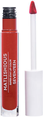 Seventeen Matlishious Lang anhaltend Flüssig Lippenstift Matt