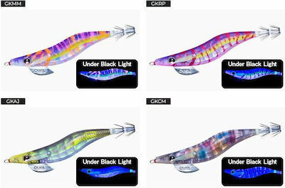 Duel LQ-LENS #3.0 Squid Jigs Fluorescent Bej