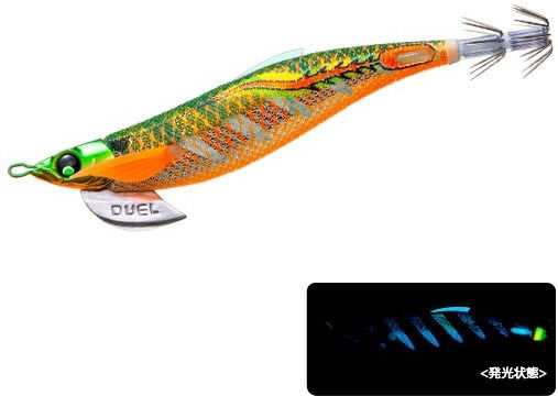 Duel EZ-Q FINPLUS Tintenfisch-Jigs Leuchtend Fuchsie