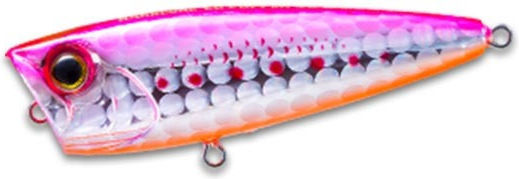 Duel Hardcore Lg Popper Momeli Artificiale Popper Fluorescente 5cm 4.5g