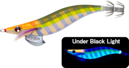 Yo-Zuri Aurie-Q Long Squid Jigs Fluorescente No3