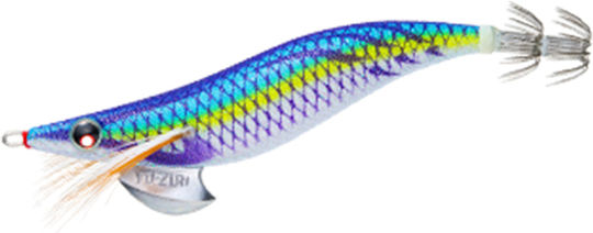 Yo-Zuri Aurie-Q 3.0 Squid Jigs Fluorescent No3 Blue
