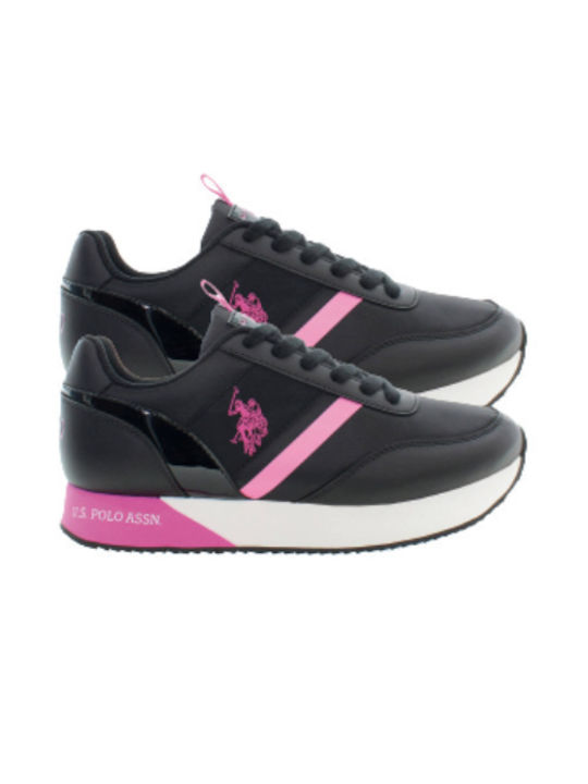 U.S. Polo Assn. Γυναικεία Sneakers Μαύρα NOBIW002WBNY3_BLK