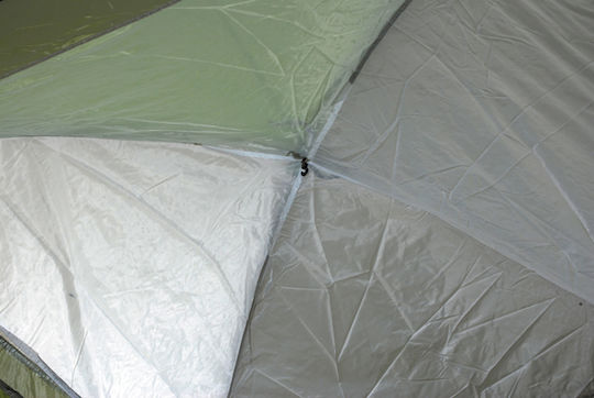 Grasshoppers Electra L Σκηνή Camping Τούνελ Μπεζ με Διπλό Πανί 3 Εποχών για 4 Άτομα 390x240x175εκ.
