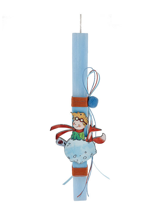 Easter Candle The Little Prince Square Scented And Handmade Base Little Prince Blue (Miscellaneous Designs)