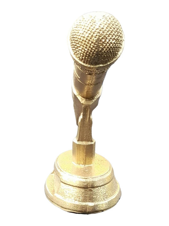 Osterkerze Mikrofon Basis Gold