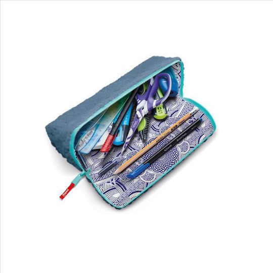 Maped Pencil Case Barrel Blue