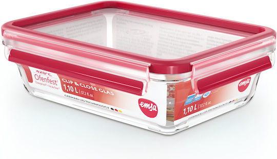 Emsa Γυάλινο Διάφανο 1.1lt