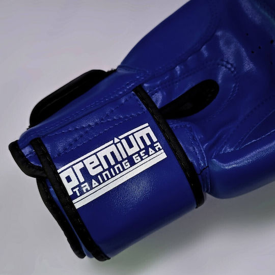 Olympus Sport Training IV PU Boxhandschuhe aus Synthetikleder für Kampf Rot