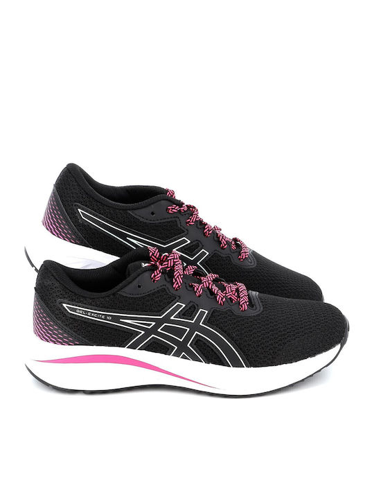 Gel-Excite 10 GS Kids Sports Shoes Running with Laces Black / Pure Aqua