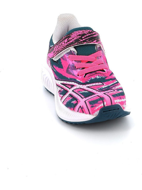 Pre Noosa Tri 15 PS Kids Sports Shoes Running with Hoop & Loop Closure Hot Pink / Lilac Hint