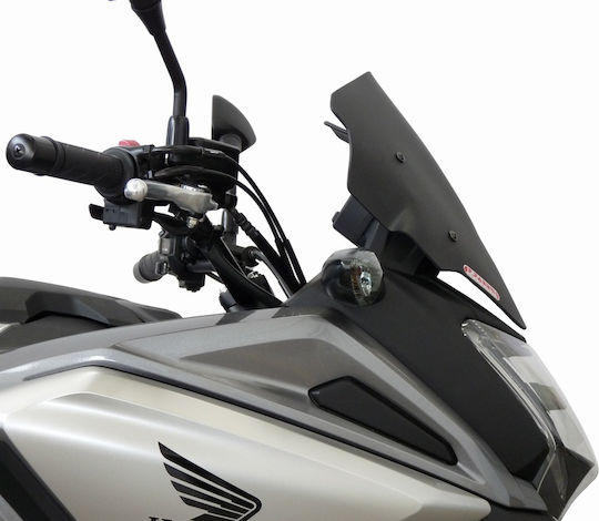 Fabbri Getöntes Visier Motorrad für Honda NC750X HS182/XDX