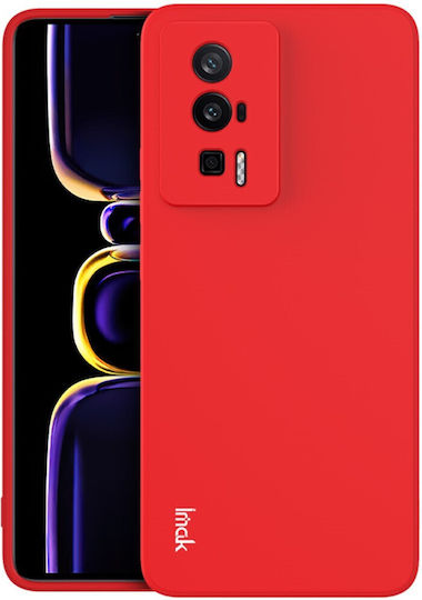 Imak Back Cover Σιλικόνης Κόκκινο (Poco F5 Pro)