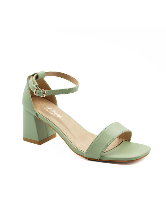 Noboo Women's Sandals with Ankle Strap Green