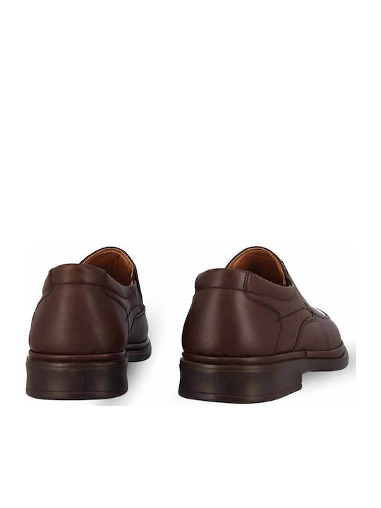Δερμάτινα Ανδρικά Slip-On Καφέ