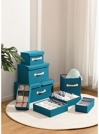 Smart Travel Υφασμάτινο Organizer Συρταριών για Εσώρουχα / Ρούχα σε Ροζ Χρώμα 32x16x9cm
