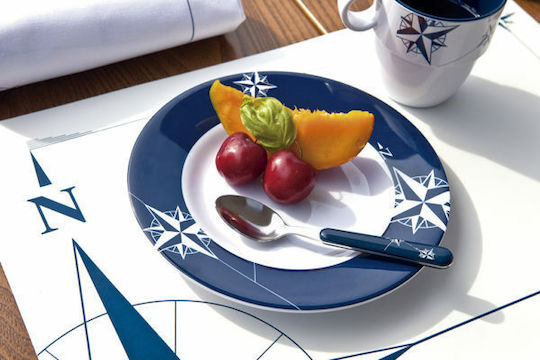 Marine Business Northwind Πιάτο Γλυκού από Μελαμίνη 6τμχ Marine Business Northwind Πιάτο Γλυκού από Μελαμίνη 6τμχ