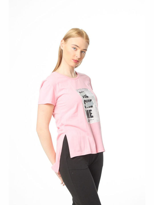 Paco & Co Femeie Tricou Roz