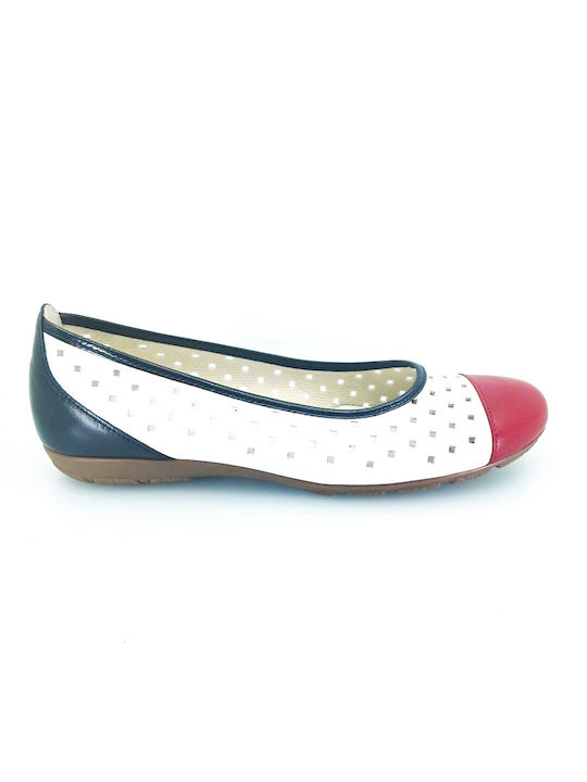 Gabor Anatomic Leather Ballerinas Multicolour