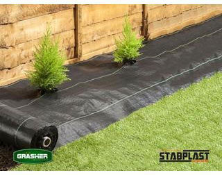 Grasher Ground Cover Fabric 100gr/m² 1x100m Black