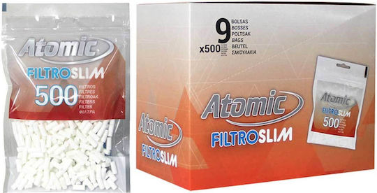 Atomic Vată pentru țigări Simplu 6mm 500x1buc