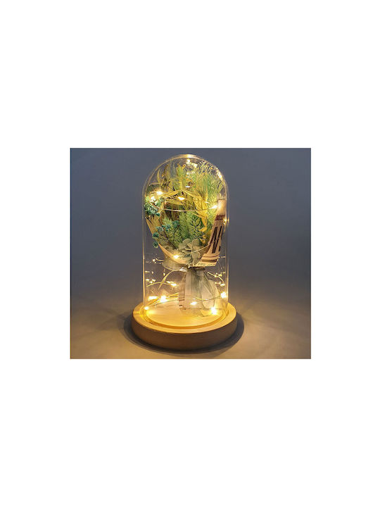 Keskor Decorative Lamp Flower Blue