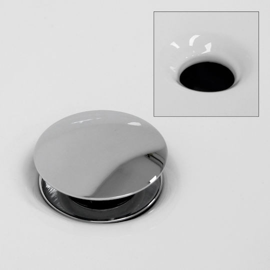 ECD Germany Countertop Sink Ceramic 60x42x14.5cm White