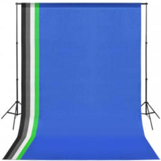 vidaXL Fotostudio Set Lichter Hintergrund Beleuchtungsset für Studio