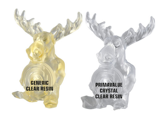 PrimaCreator Value Crystal UV Resin for 3D Printer Transparent 0.5kg 500ml (PV-RC-B405-0500-CL)