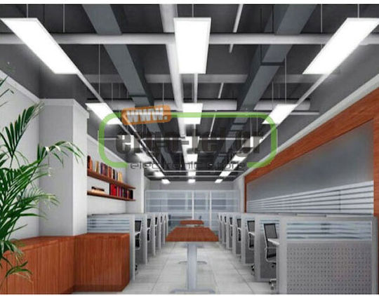 Aca Χωνευτό LED Panel 20W 59.5x29.5εκ. Aca Χωνευτό LED Panel 20W 59.5x29.5εκ.