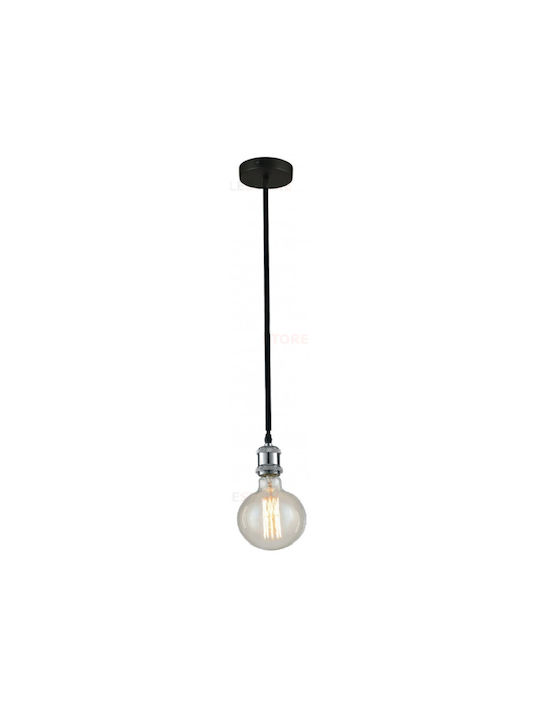Fan Europe Pendant Light Silver with Socket E27