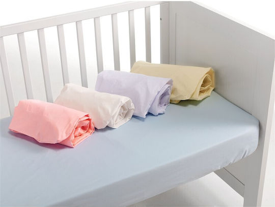 Interbaby Beiges Baby Bettlaken 70x140cm