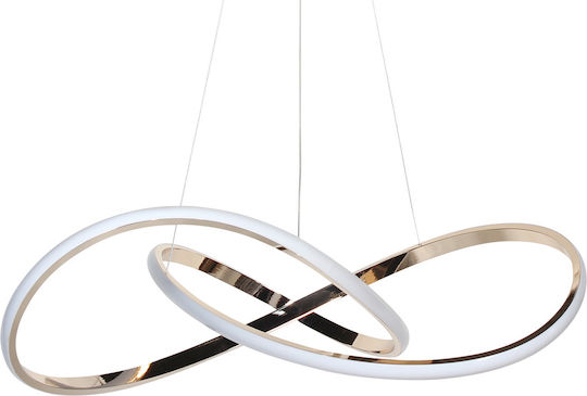 Keskor LED Κρεμαστό Φωτιστικό Χρυσό 60εκ. Keskor LED Κρεμαστό Φωτιστικό Χρυσό 60εκ.