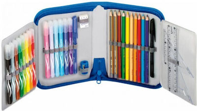 Maped Pencil Case Full with 1 Compartment Blue