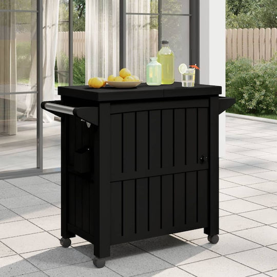 vidaXL Carucior de servire H86.5xL102xL46cm